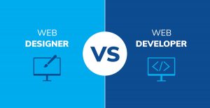 web designer vs web developer