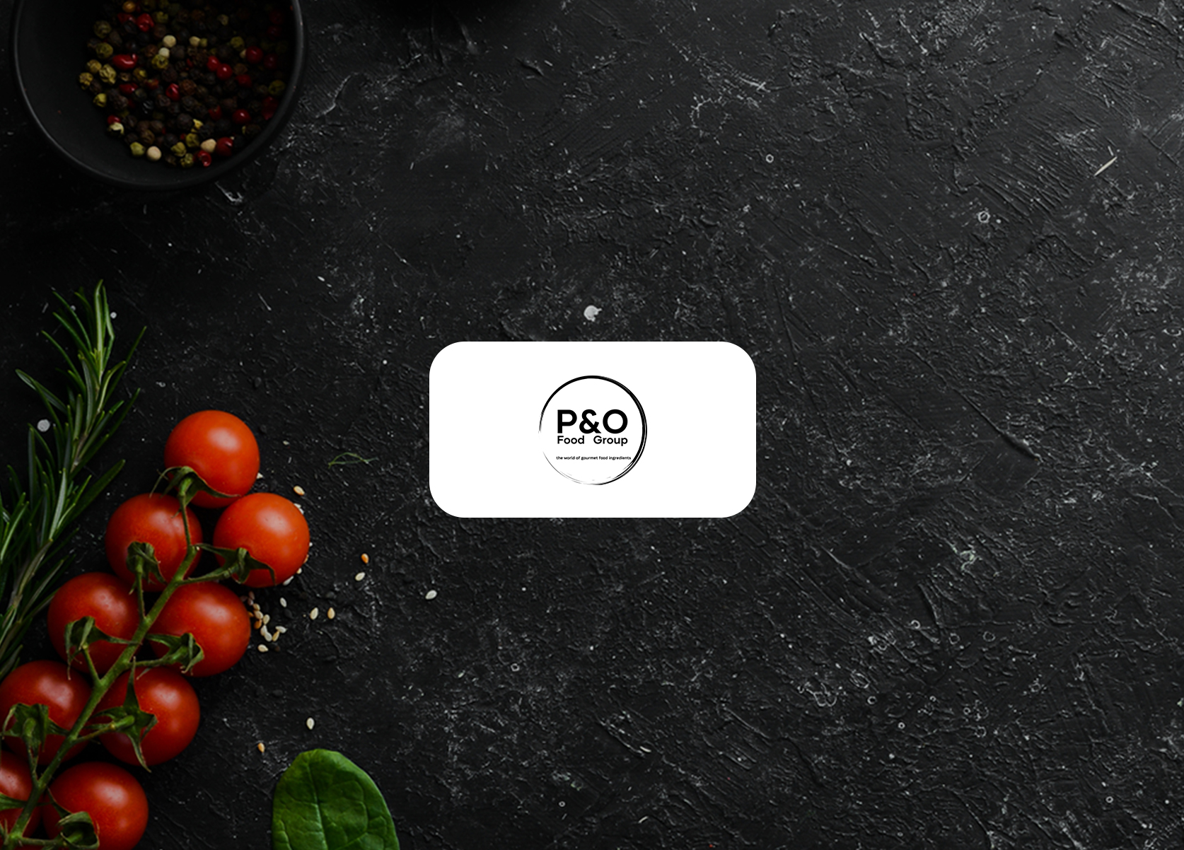 po food group website design