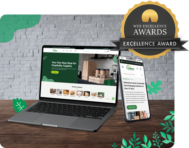 urban ecopack web design award
