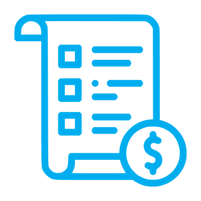 upfront pricing icon