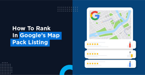rank in Google map listing
