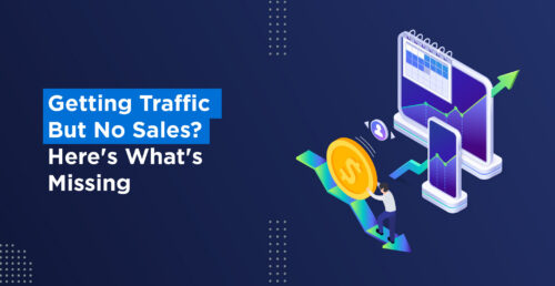 Turning website traffic into sales
