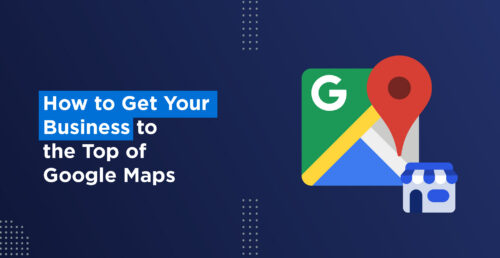 Business ranking at the top of Google Maps